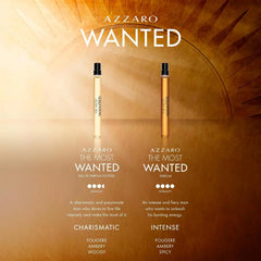 Azzaro 2-Piece Men's Cologne Discovery Set - Travel Size Most Wanted Eau de Parfum & Parfum