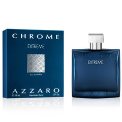Azzaro Chrome Extreme Eau de Parfum — Mens Cologne — Woody, Citrus & Amber Fragrance