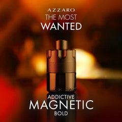 Azzaro The Most Wanted Eau de Parfum Intense - Seductive Mens Cologne Gift Set - 3-Piece Set Includes Full Size Fragrance (3.3 fl oz) + Travel Size Spray (0.34 fl oz) + Deodorant Stick (2.7 oz)