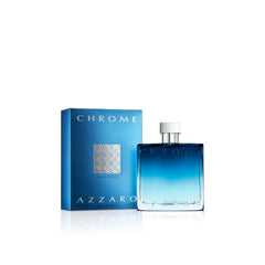 Azzaro Chrome Eau de Parfum - Fresh Aquatic Mens Cologne - Fougère, Aromatic & Woody Fragrance - Citrus Notes of Green Mandarin - Lasting Wear - Classic Clean Scent - Luxury Perfumes for Men